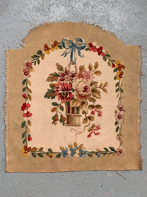 French Aubusson antique tapestry seatings [2]