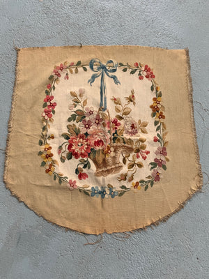 French Aubusson antique tapestry seatings [2]
