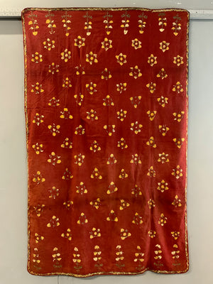 Indo-Pak Sindh antique vintage embroidered shawl (186 x 118cm) *AF