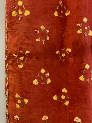 Indo-Pak Sindh antique vintage embroidered shawl (186 x 118cm) *AF