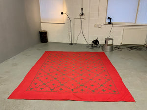 Indian Gujarat large vintage embroidery (240 x 205cm)