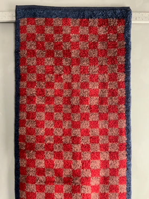 CROR Turkish chequered runner (229 x 70cm) *new