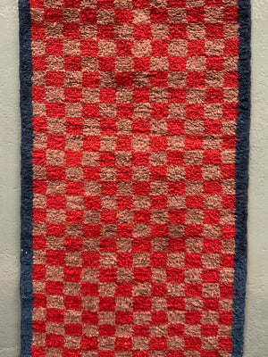 CROR Turkish chequered runner (229 x 70cm) *new