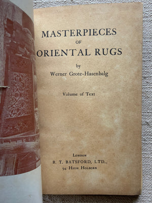 Masterpieces of Oriental Rugs  / Werner Grote-Hasenbalg (3)