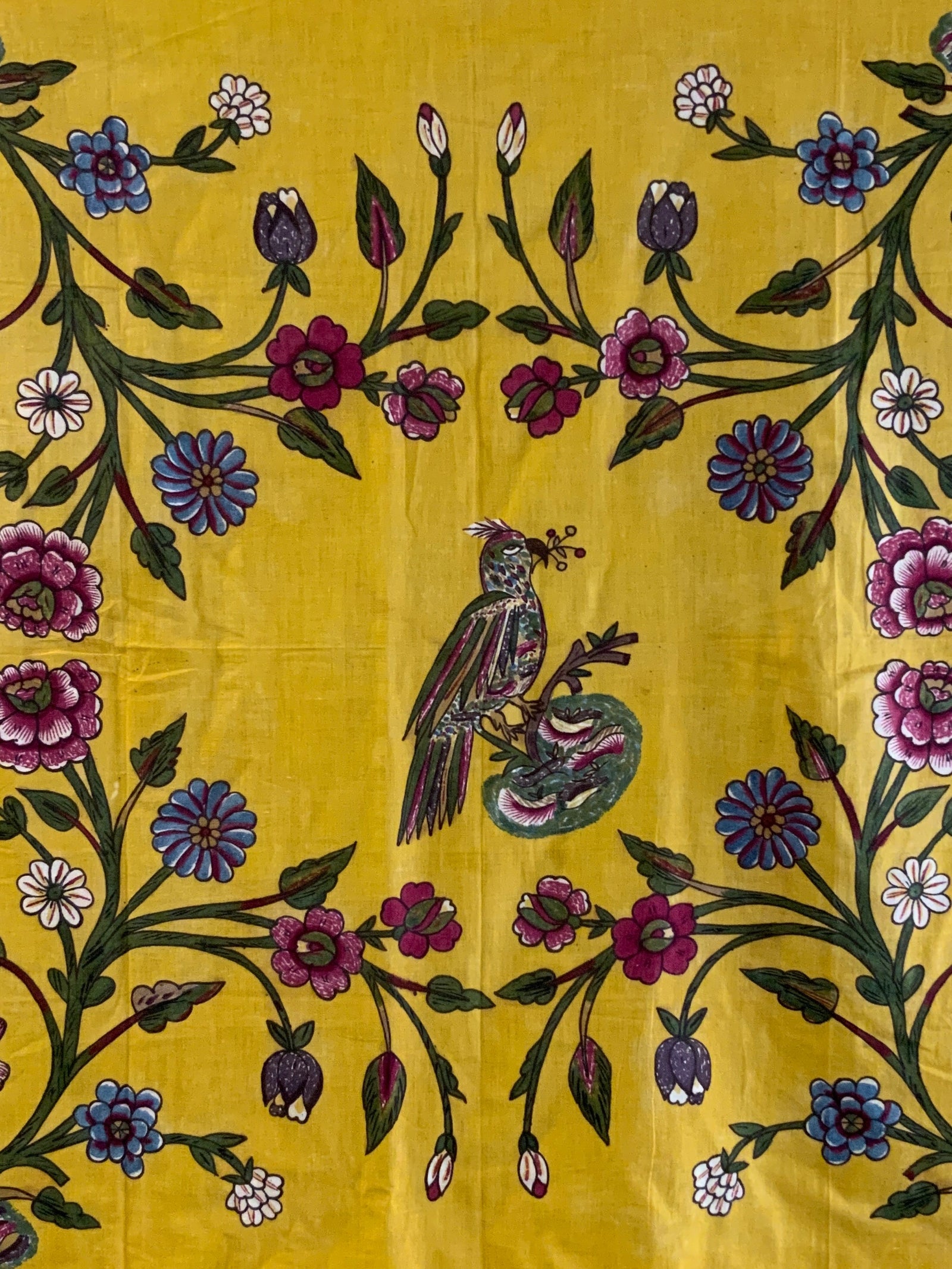 Turkish Kandili / Tokat vintage wood block print (103 x 103cm)