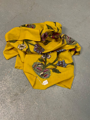 Turkish Kandili / Tokat vintage wood block print (103 x 103cm)