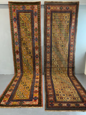 Caucasian antique Genge companion runners  [2]