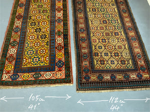 Caucasian antique Genge companion runners  [2]