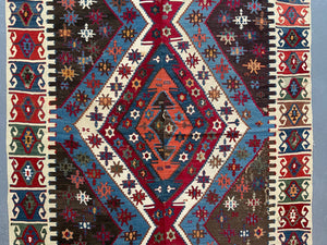 Anatolian Reyhanli large kilim (356 x 154cm) *AF