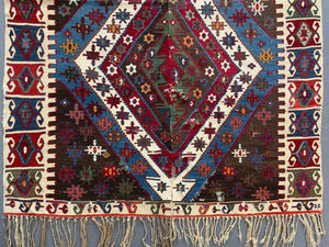 Anatolian Reyhanli large kilim (356 x 154cm) *AF