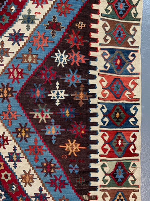 Anatolian Reyhanli large kilim (356 x 154cm) *AF