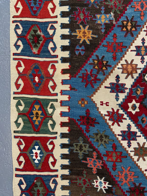 Anatolian Reyhanli large kilim (356 x 154cm) *AF