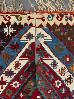 Anatolian Reyhanli large kilim (356 x 154cm) *AF