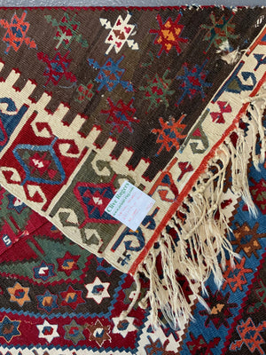 Anatolian Reyhanli large kilim (356 x 154cm) *AF