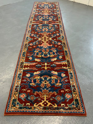 Turkish Ushak runner (402 x 92cm) *new