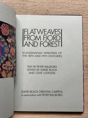 Willborg, Peter. : Flatweaves from Fjord and Forest