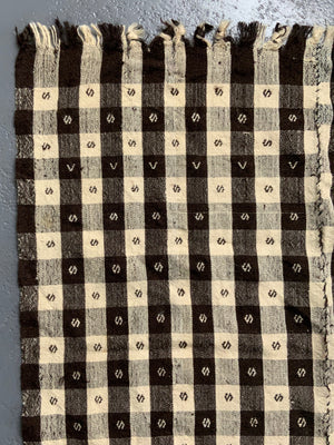 Turkish flatweave lightweight cover / throw (208 x 108cm)