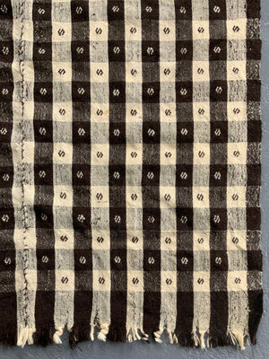 Turkish flatweave lightweight cover / throw (208 x 108cm)