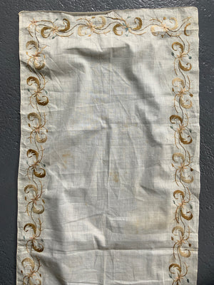 Ottoman Turkish embroidery towel (121 x 46cm)