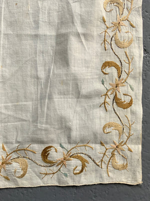 Ottoman Turkish embroidery towel (121 x 46cm)