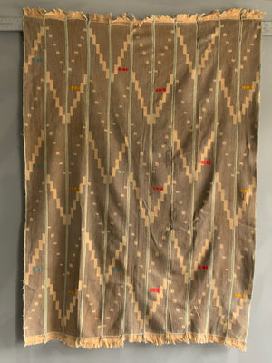 Nigerian or Ivory Coast cotton ikat (145 x 108cm)