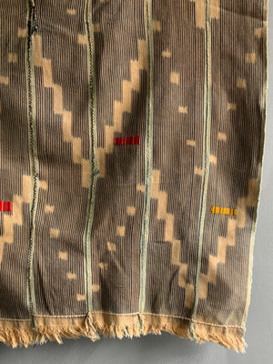 Nigerian or Ivory Coast cotton ikat (145 x 108cm)