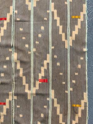 Nigerian or Ivory Coast cotton ikat (145 x 108cm)