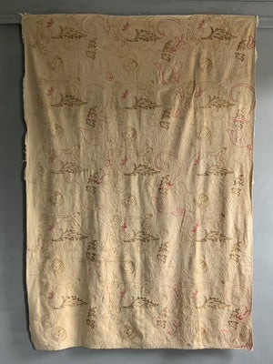 Arts & Crafts crewel work embroidery (205 x 141cm)