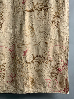 Arts & Crafts crewel work embroidery (205 x 141cm)