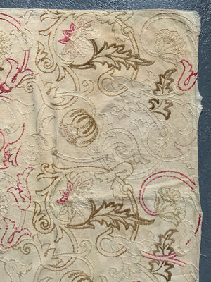 Arts & Crafts crewel work embroidery (205 x 141cm)