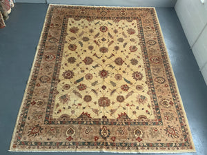 Indian all over foliate design modern carpet (360 x 273cm)