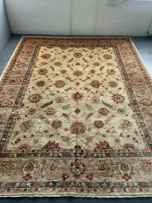Indian all over foliate design modern carpet (360 x 273cm)