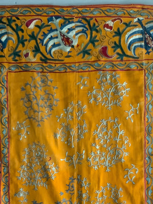 Uzbekistan antique suzani (150 x 129cm)