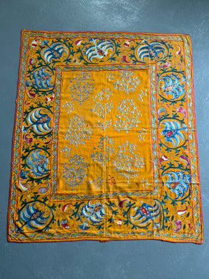 Uzbekistan antique suzani (150 x 129cm)