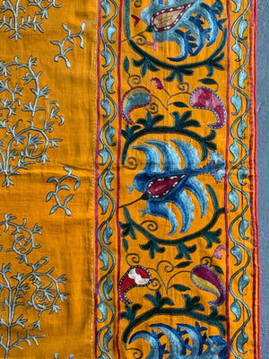 Uzbekistan antique suzani (150 x 129cm)