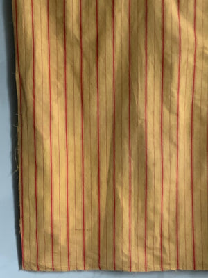 Vintage red stripe cotton (200 x 138cm)