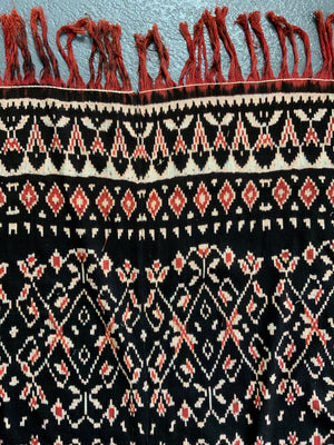 Indonesian Rote Island cotton ikat (156 x 86cm)