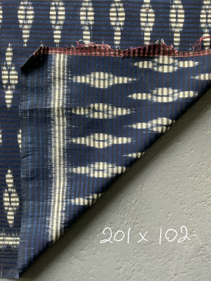 Indonesian cotton ikat (201 x 102cm)