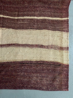 Turkish Anatolian vintage flatweave (333 x 157cm)