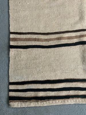 Turkish Anatolian plain striped flatweave (370 x 168cm)