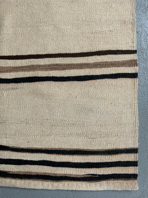 Turkish Anatolian plain striped flatweave (370 x 168cm)