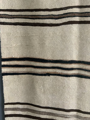 Turkish Anatolian plain striped flatweave (370 x 168cm)