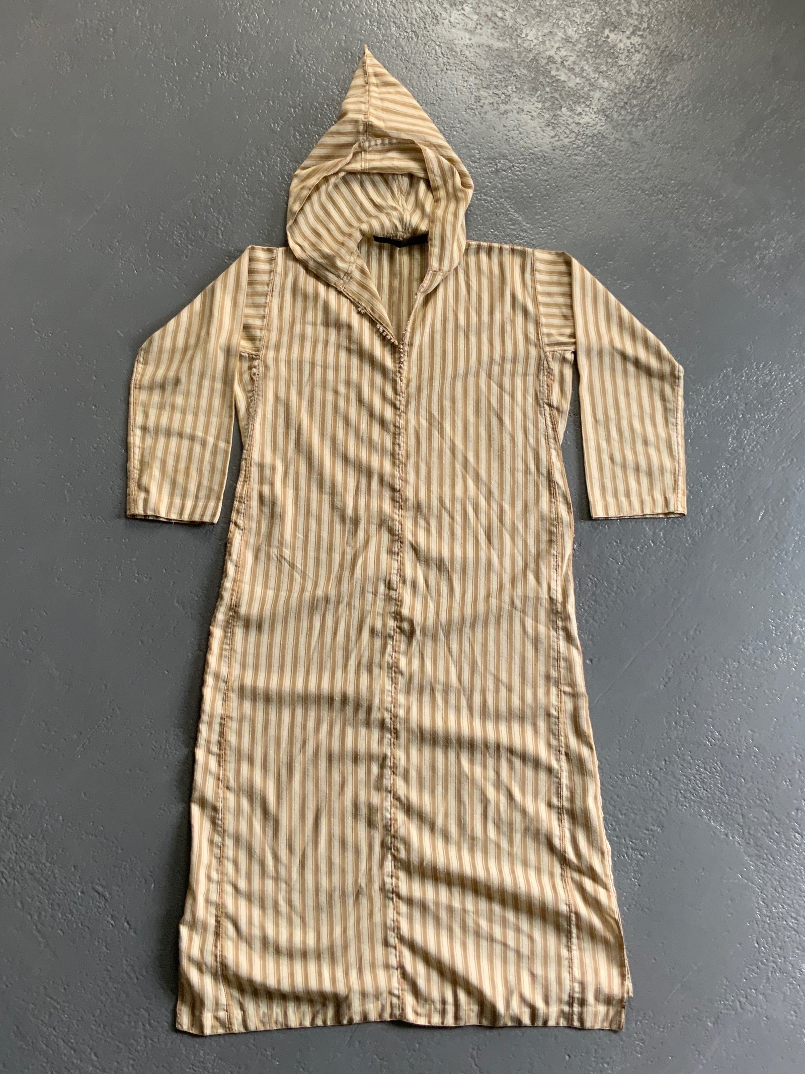 Moroccan fine wool hooded robe djellaba (144 x 63cm)