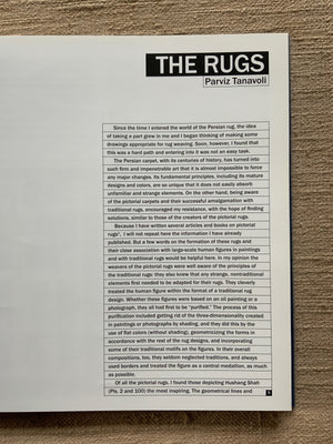 Tanavoli, Parviz. : Rugs