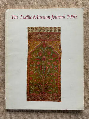 The Textile Museum Journal 1986