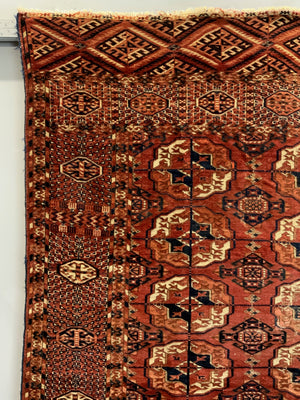 Antique Turkmen Tekke small carpet (276 x 206cm)