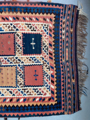 Qashgai vintage kilim (287 x 157cm)