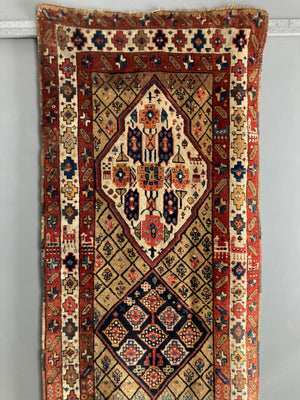 Kurdish antique camel runner (349 x 97cm)