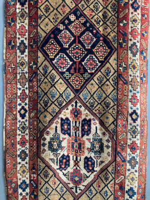 Kurdish antique camel runner (349 x 97cm)