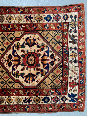 Kurdish antique camel runner (349 x 97cm)